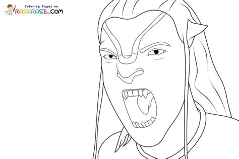 Avatar 2 Coloring Pages