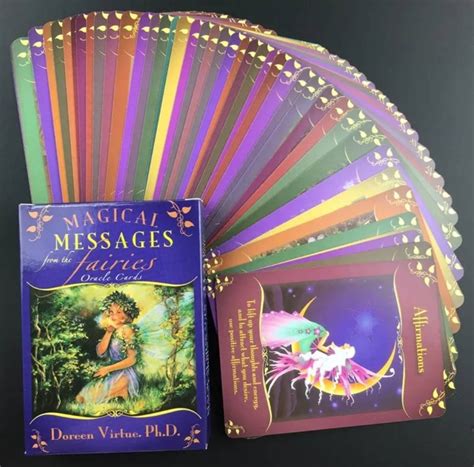 Magical Messages From The Fairies Oracle Deck 44 Oracle Etsy