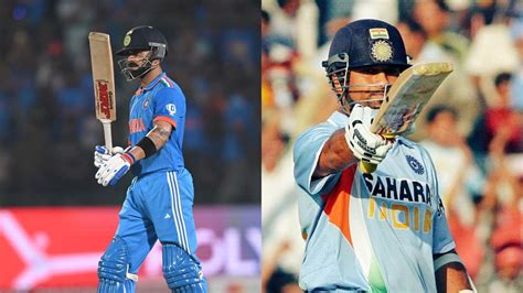 ODI World Cup 2023 Virat Kohli Surpasses Sachin Tendulkar As He Sets