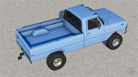 Ford F Styleside Regular Cab Lifted Para Farming Simulator