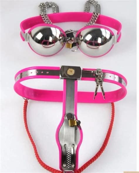 Sex Tools For Sale Hot Sex Toys Of 2 Pcsset Female Chastity Belt Device Bdsm Bondage Harness