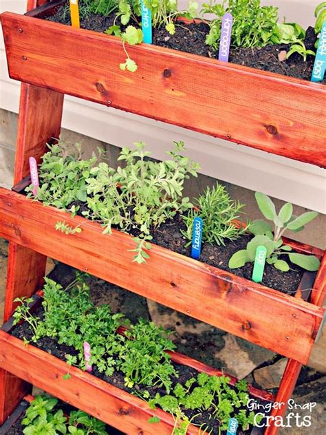 Herb Garden Planter Diy