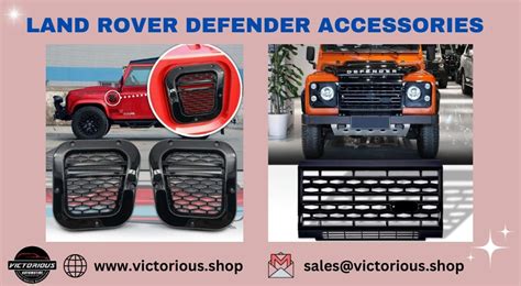 7 Must-Have Land Rover Defender Accessories For Your Off-Road ...