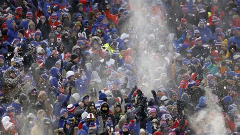 Bills Fans Toss Snowballs At Steelers Wrs In Playoff Game