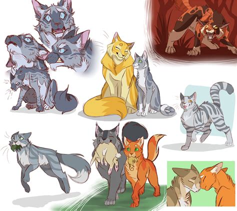 Mjayart M Jay Warriors Art Warrior Cats Art Warrior Cats Books