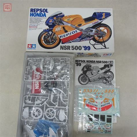 【やや傷や汚れあり】未組立 タミヤ 112 レプソル ホンダ Nsr500 99 Item 14077 オートバイシリーズno77