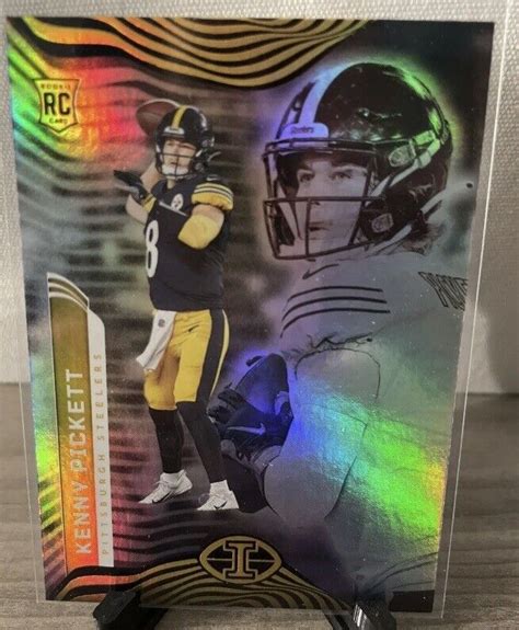 Panini Illusions Kenny Pickett Rookie Rc Pittsburgh Steelers