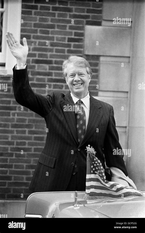 President Jimmy Carter Visit Britain Hi Res Stock Photography And