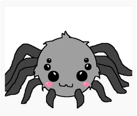 Spiders Clipart White Eye Cartoon Spider Clipart Black And White Hd