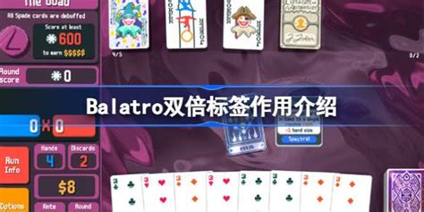 Balatro双倍标签有什么用 Balatro双倍标签作用介绍 多特游戏