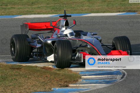 Fernando Alonso Esp Mclaren Mercedes Mp Made His Debut For The