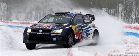 Sébastien Ogier con el Volkswagen Polo R WRC gana el Rally de Suecia en