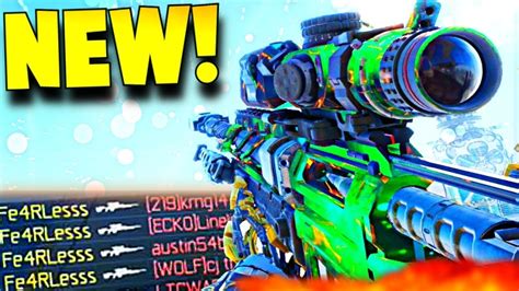 INSANE SNIPES WITH NEW CAMO Fe4RLess Re Uploaded YouTube