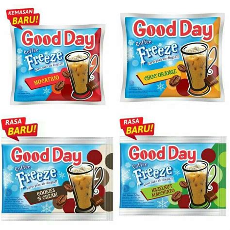 KOPI Good Day FREEZE 10 Sachet X 30 Gr Shopee Indonesia