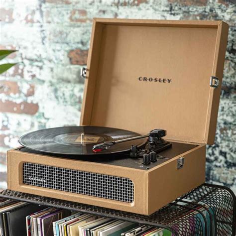 Buy Crosley Voyager Bluetooth Portable Turntable Tan Online Rockit