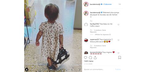 Photo Laura Tenoudji Partage Une Photo De Sa Fille Bianca Ans Qui