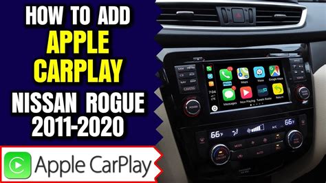 Nissan Rogue Apple Carplay Upgrade Genaro Hilleary