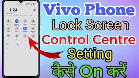 Vivo Phone Lock Screen Control Centre Setting Kaise On Kare Control