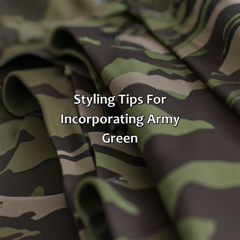 What Color Goes Good With Army Green Colorscombo