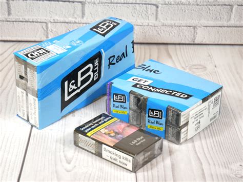 Lambert & Butler Real Blue Kingsize - 10 Packs of 20 Cigarettes (200)