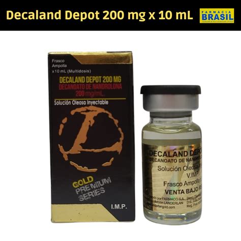 Landerlan Gold Decaland Depot Decanoato De Nandrolona Mg Ml