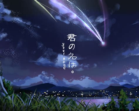 Your Name Comet Wallpaper Hd Your Name Tiamat Comet Live Wallpaper