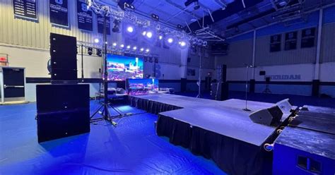 Versatile Indoor Stages Stage Rentals Pynx Pro Audio Visual