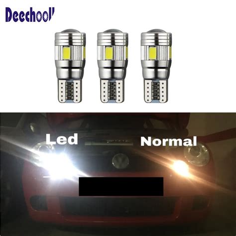 Deechooll X Car Led Lights For Skoda Canbus T Wedge Light