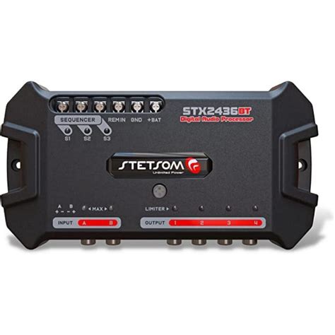 Processador Stx2436BT Stetsom Crossover Automotivo Bluetooth Shopee