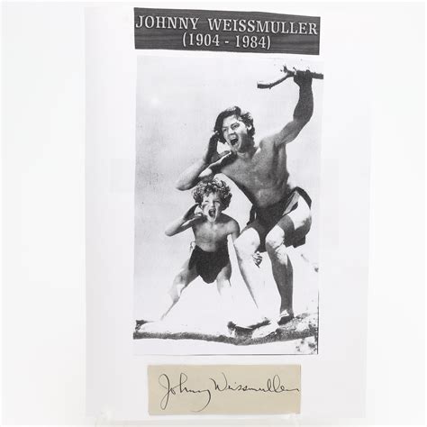 Bilder för 2907775 AUTOGRAF JOHNNY WIESMULLER 1904 184 AMERIKANSK