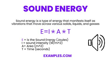 Sound Energy 20 Examples Types Differences Pdf