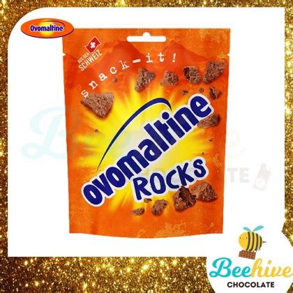 Ovomaltine Rocks Chocolate / Ovo Chocolate Bar / Extra Crunchy ...