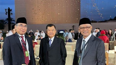 Jusuf Kalla Puji Nu Dan Muhammadiyah Terima Penghargaan Zayed Award