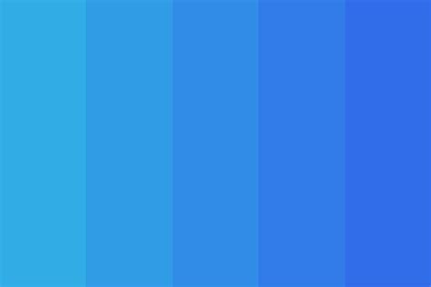 A New Blue Hue Color Palette