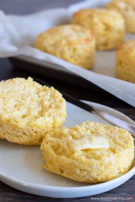 Easy Gluten-Free Cornmeal Biscuits - Fearless Dining