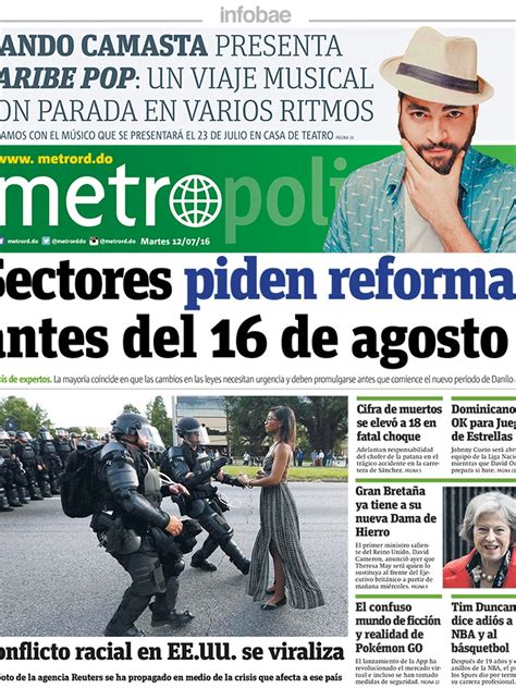 Metropoli República Dominicana Martes 12 De Julio De 2016 Infobae