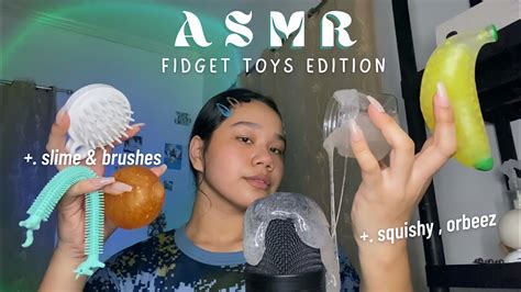 Asmr Fidget Toys [ Squishy Ocean Brushing Sounds ] 🇵🇭 Youtube