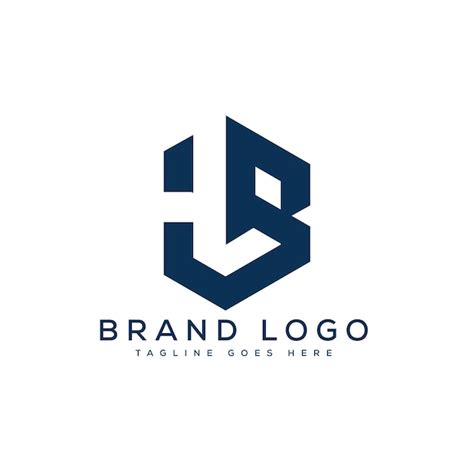 Premium Vector Letter Hb Logo Design Vector Template Design For Brand