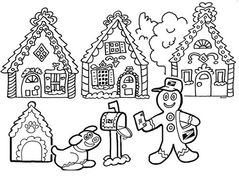 Boneco De Gengibre Desenho - Desenhos de Boneco de Gengibre para colorir | WONDER DAY — Desenhos ...