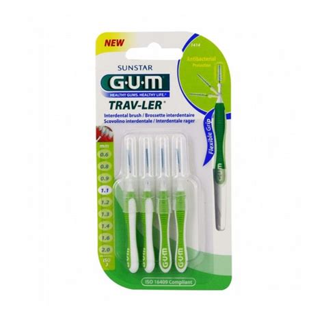 Cepillo Interdental Gum Trav Ler 1414 1 1mm 4 Unidades PromoFarma