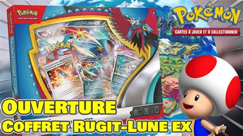 LE COFFRET RUGIT LUNE EX EV4 FAILLE PARADOXE CARTES POKÉMON YouTube