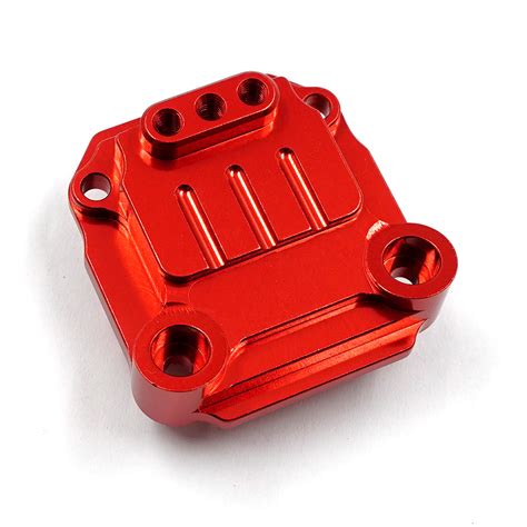 Xtra Speed Aluminum Rear Gear Box Cover V2 For Tamiya TA01 TA02 DF01