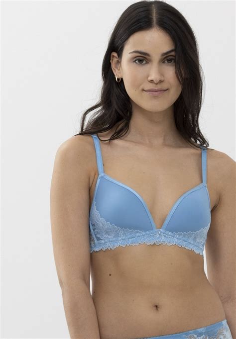 Mey Triangle Bra Summer Blueblue Zalandode