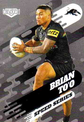 2022 NRL Elite Speed Series SS22 Brian To’o Panthers | Diggaz Trading Cards