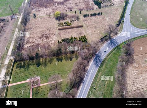 aerial view of highway with traffic Stock Photo - Alamy