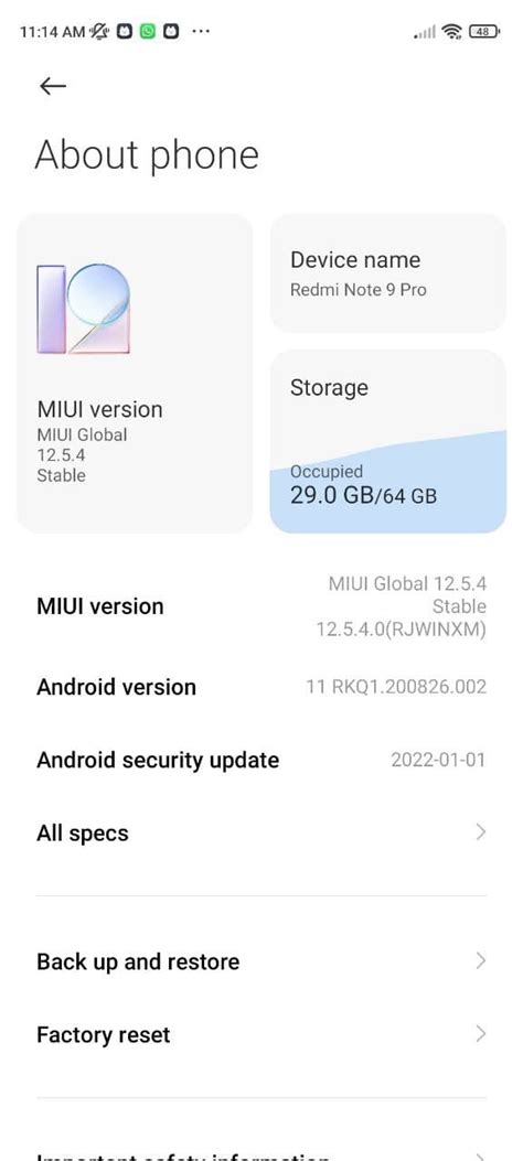 Redmi Note Pro Miui Software Update Tracker Update January