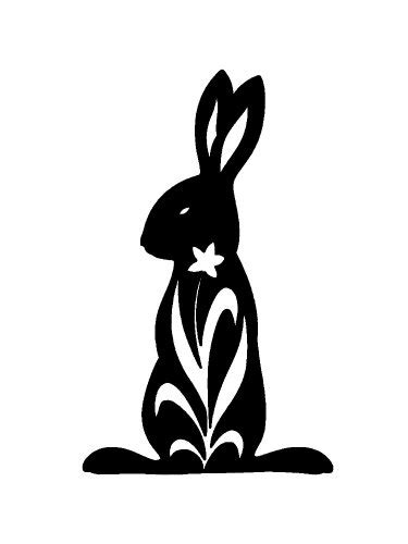 Free Printable Rabbit Stencils And Templates