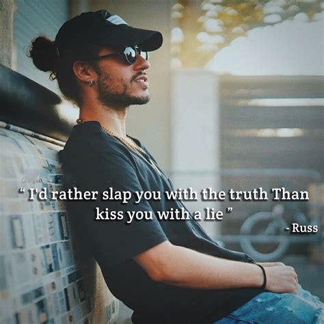 Rapper Quote Russ Instagram Allgood813 Rapper Quotes Inspirational Rap Lyrics Rap Quotes