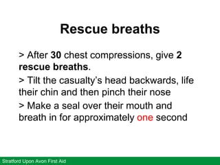 Cardiopulmonary resuscitation (cpr) | PPT