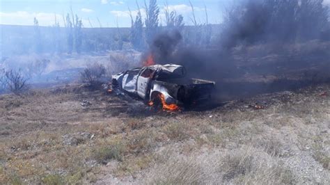 Brutal Choque Frontal Entre Dos Camionetas En La Ruta Nacional